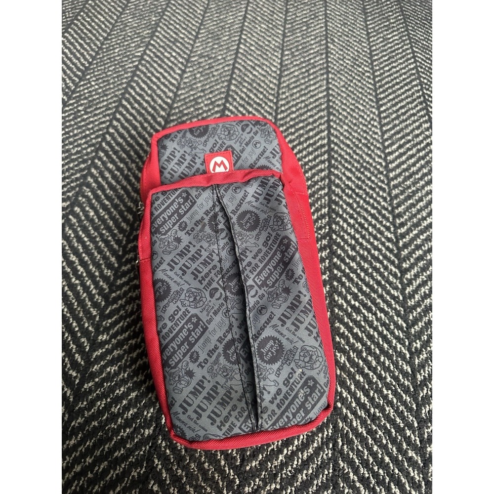 🚩🎮🚨Nintendo Switch Go Pack Mario Edition Controller Sling In Red🚨🎮🚩